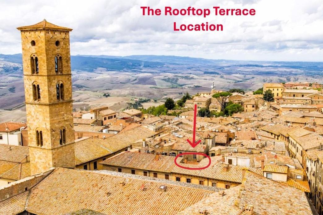 The Walkable Volterra Rooftop Suite Luaran gambar